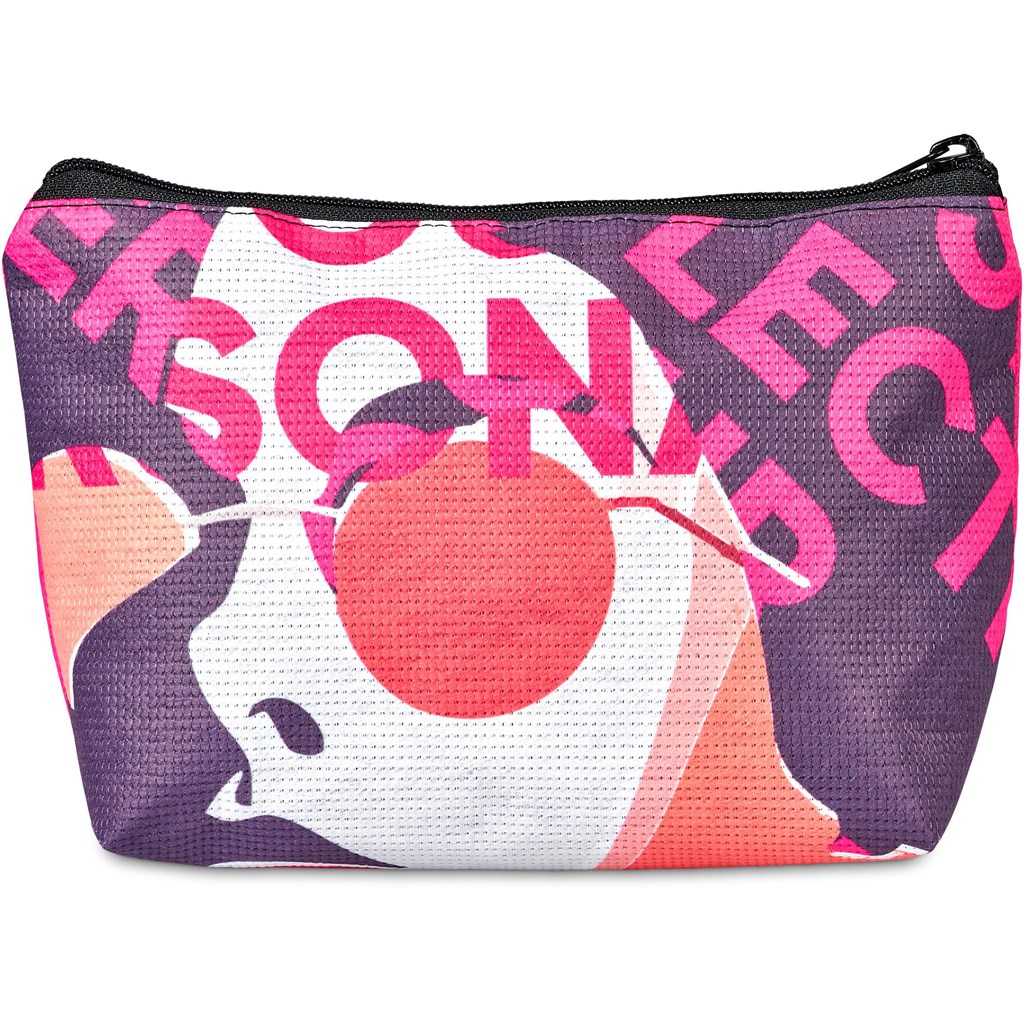 Pre-Production Sample Hoppla Leanne Recycled Pet Stitch-Bond Midi Toiletry Bag - Image 3