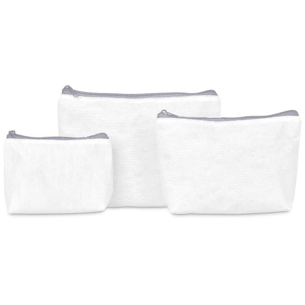 Pre-Production Sample Hoppla Leanne Recycled Pet Stitch-Bond Midi Toiletry Bag - Image 12