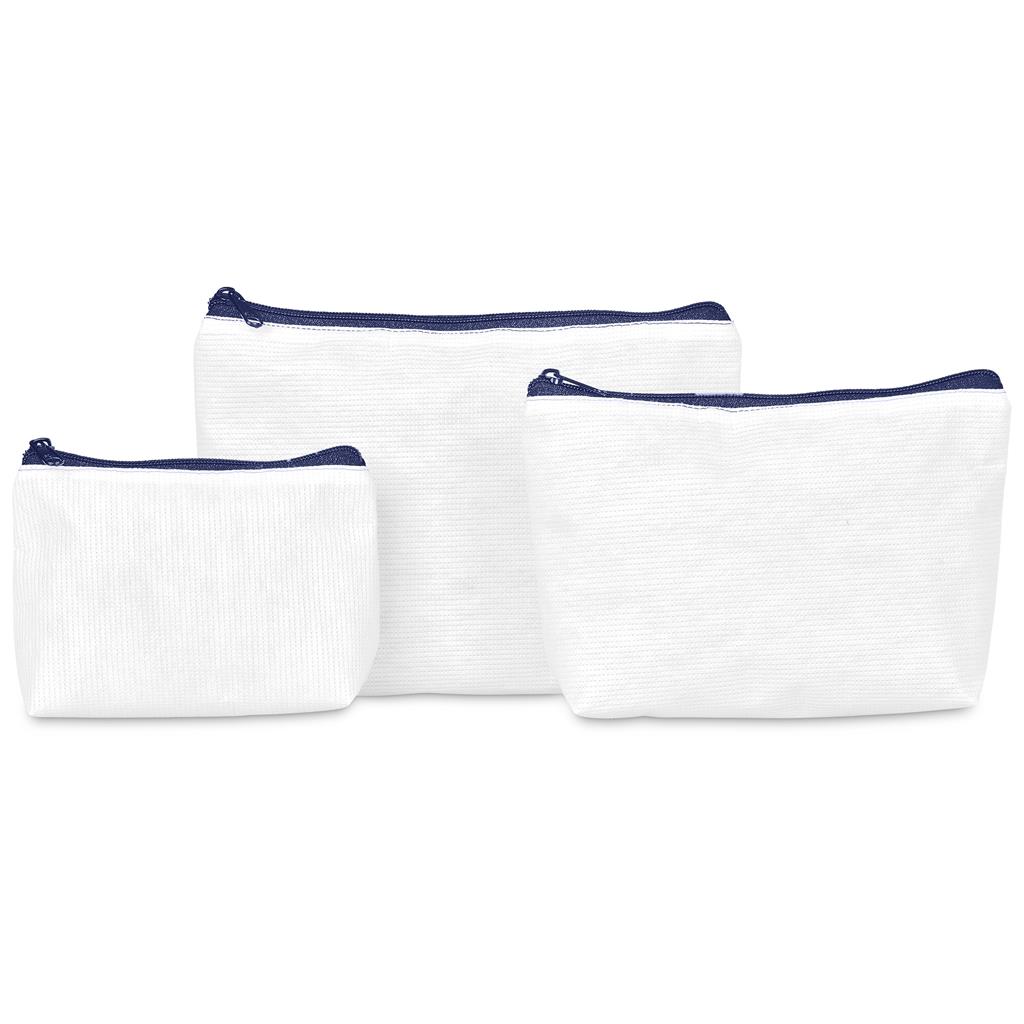 Pre-Production Sample Hoppla Leanne Recycled Pet Stitch-Bond Midi Toiletry Bag - Image 21