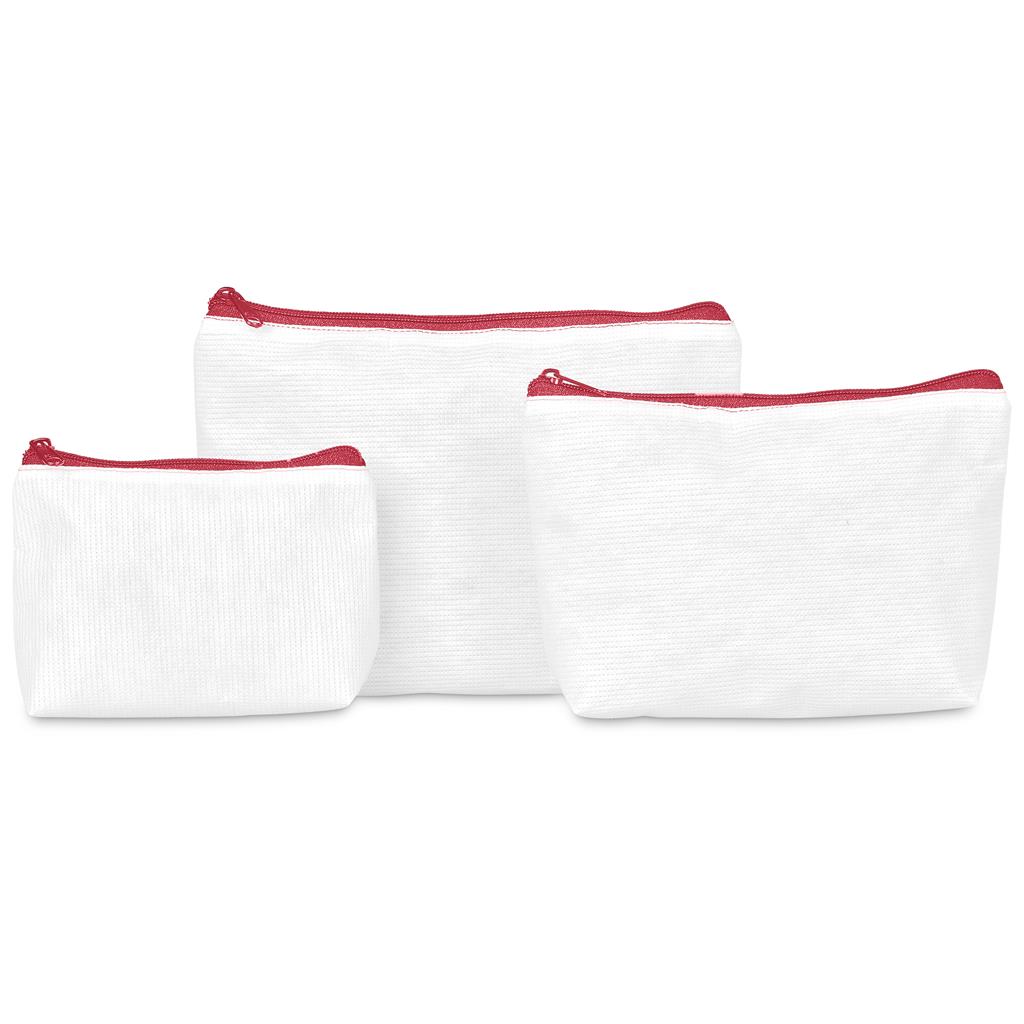 Pre-Production Sample Hoppla Leanne Recycled Pet Stitch-Bond Midi Toiletry Bag - Image 13