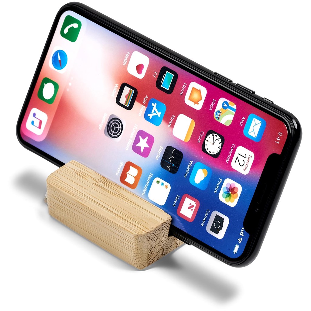 Okiyo Shinpura Bamboo Phone &Amp; Tablet Stand - Image 15