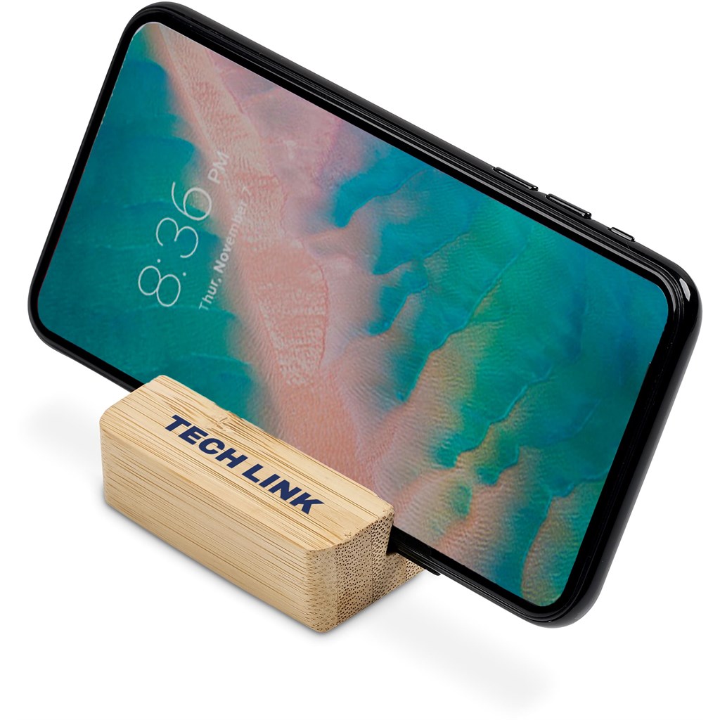 Okiyo Shinpura Bamboo Phone &Amp; Tablet Stand - Image 7