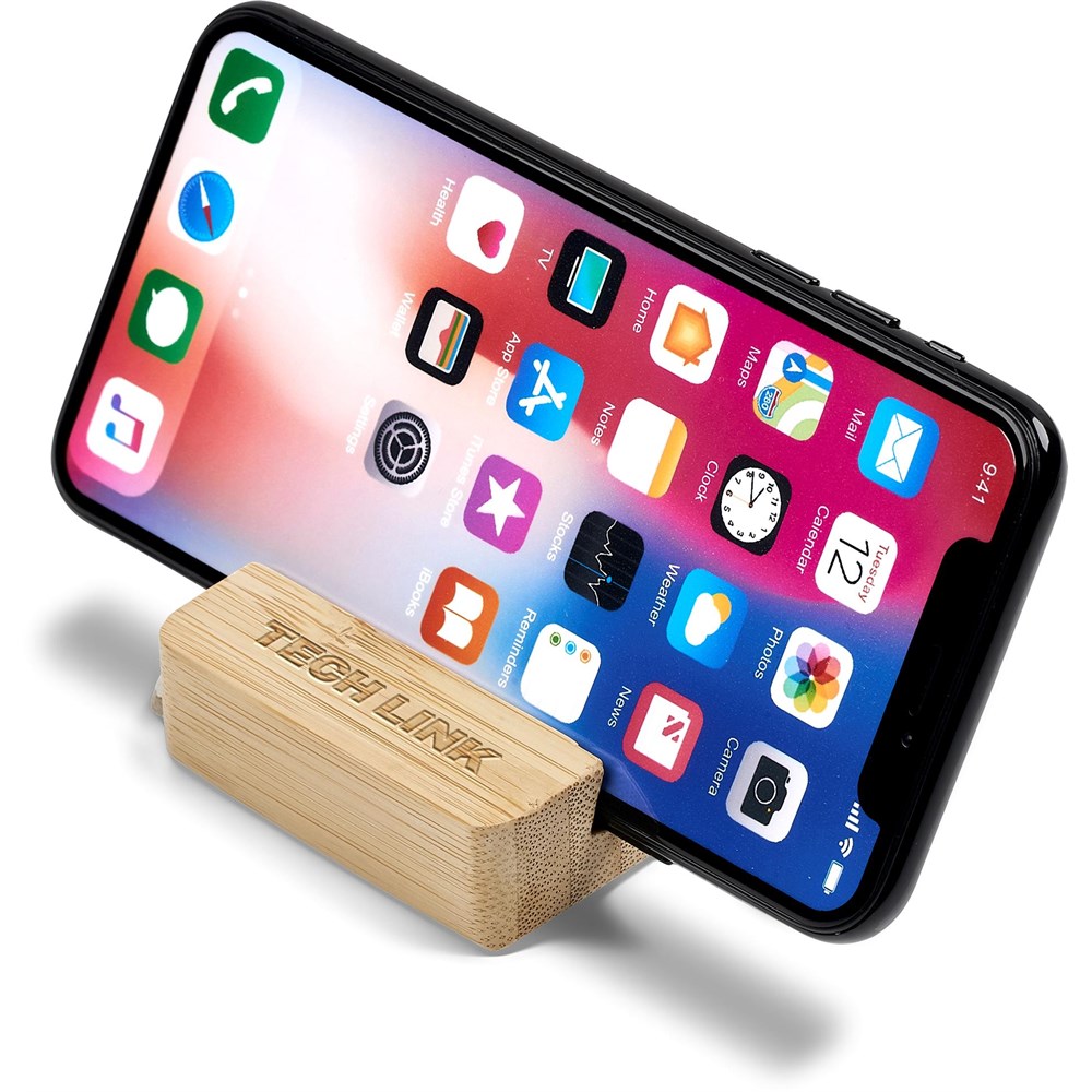 Okiyo Shinpura Bamboo Phone &Amp; Tablet Stand - Image 11