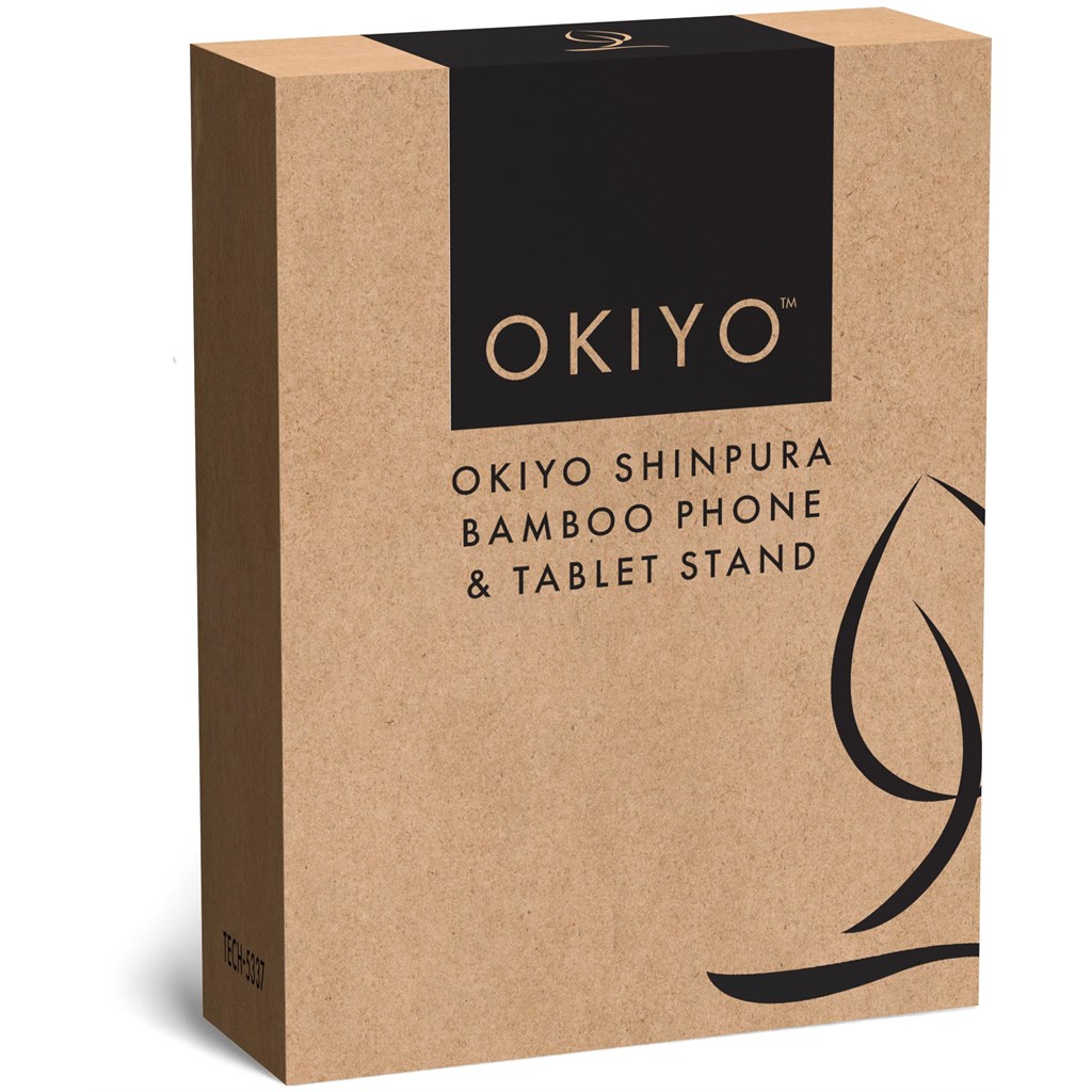 Okiyo Shinpura Bamboo Phone &Amp; Tablet Stand - Image 17