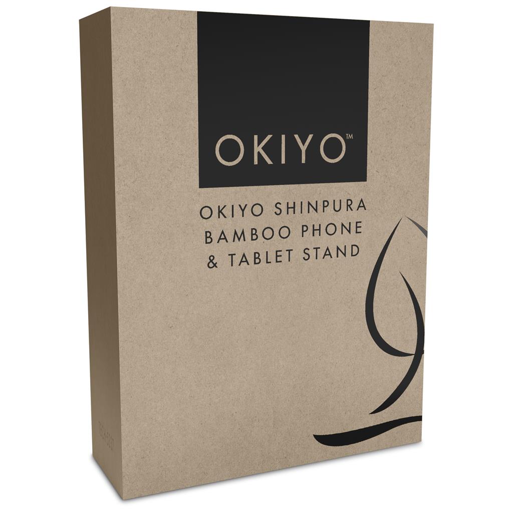 Okiyo Shinpura Bamboo Phone &Amp; Tablet Stand - Image 14