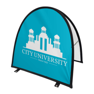 Horse Shoe Banner 0.9m x 0.9m Complete
