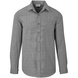 Mens Long Sleeve Northampton Shirt - Black