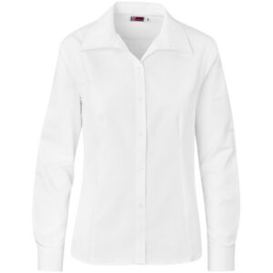 Ladies Long Sleeve Aspen Shirt - White