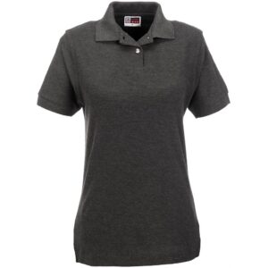Ladies Boston Golf Shirt - Charcoal