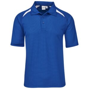 Kids Splice Golf Shirt - Royal Blue