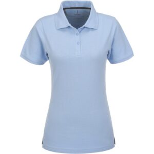 Ladies Calgary Golf Shirt - Light Blue