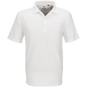 Mens Admiral Golf Shirt - White