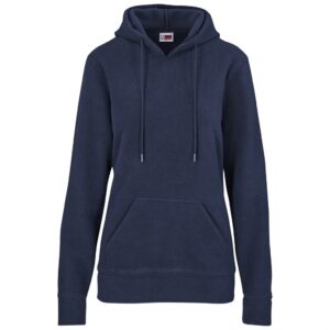 Ladies Dawson Polar Fleece Hooded Sweater - Navy