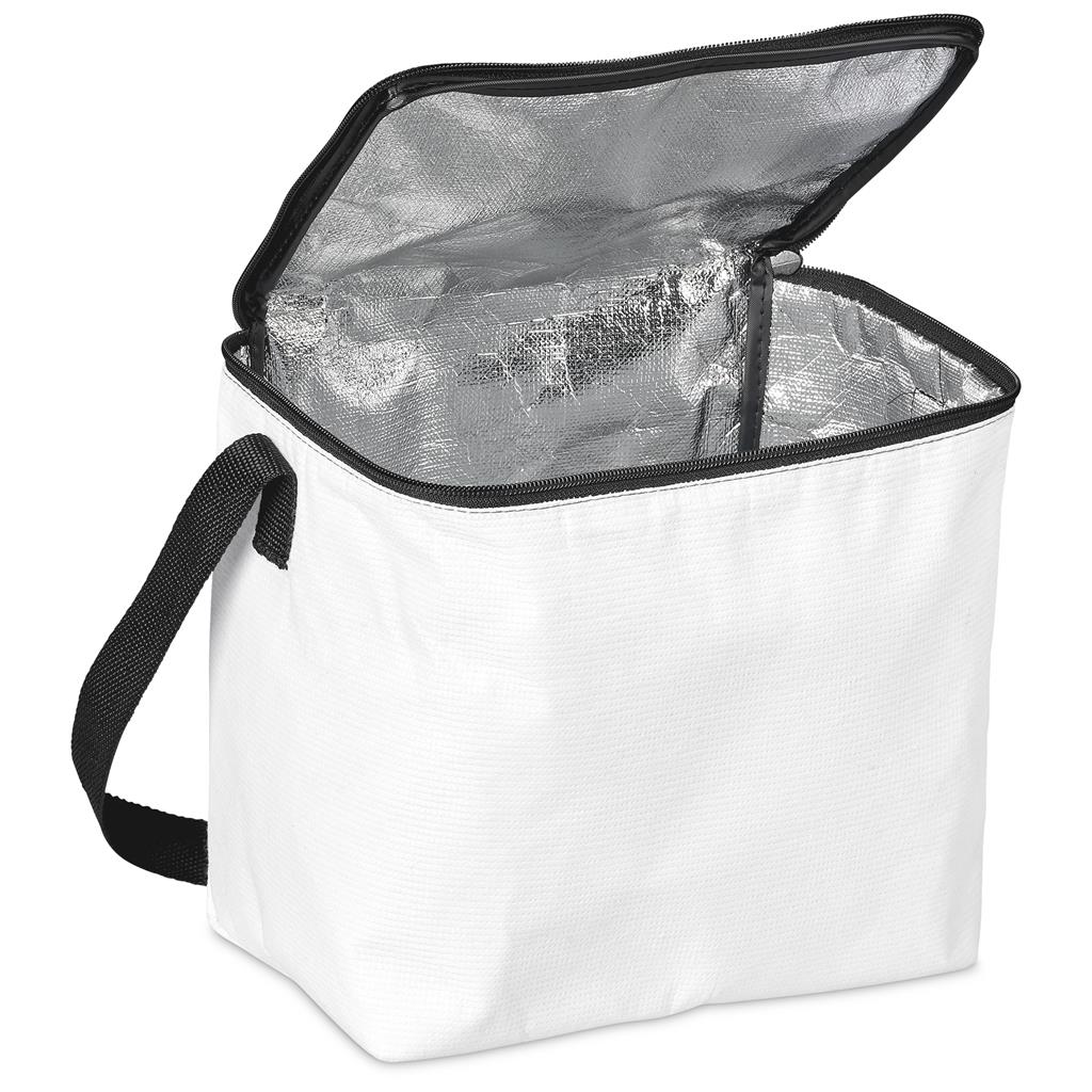 Pre-Production Sample Hoppla Quebec Recycled Pet Stitch-Bond 12 Can Cooler - Image 15