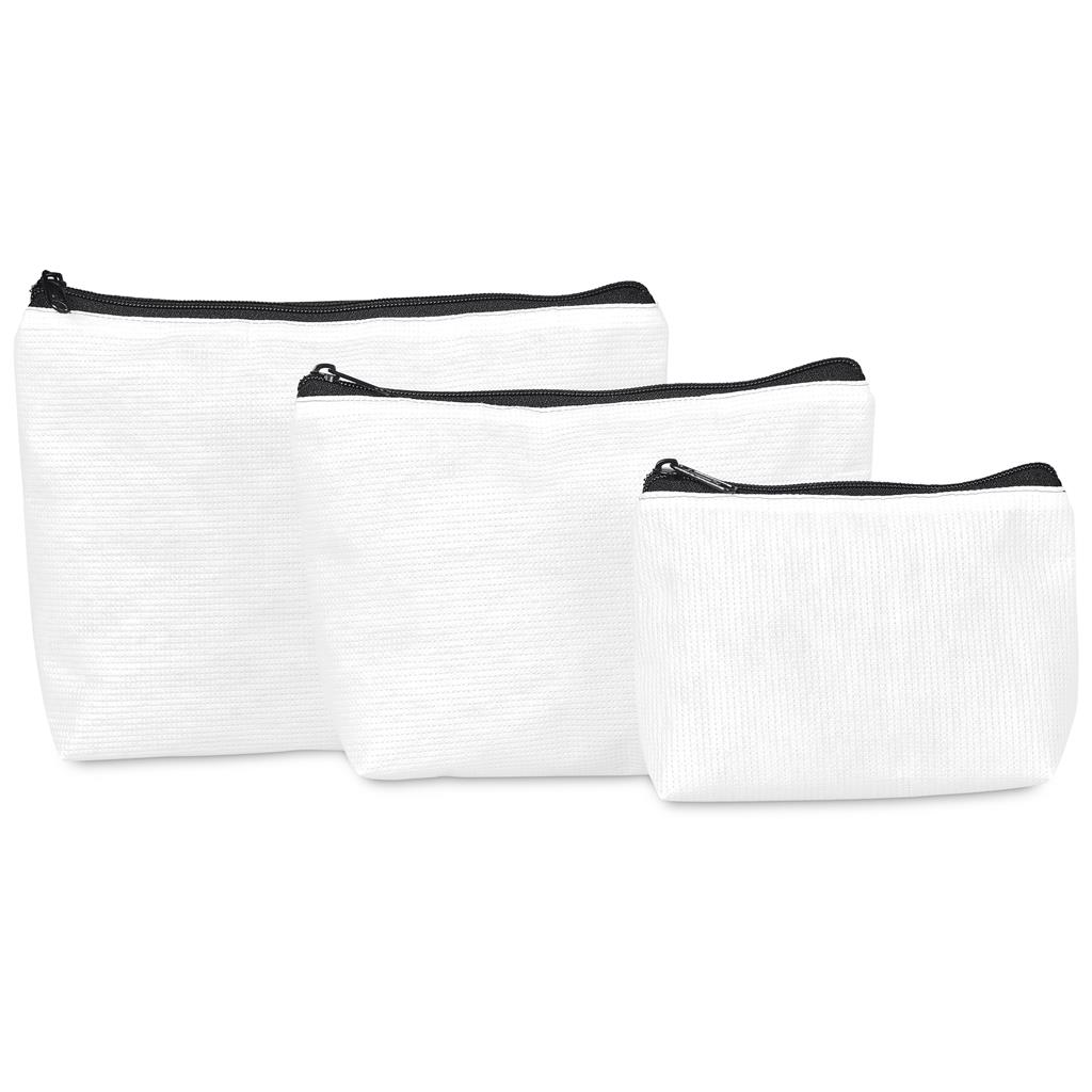 Pre-Production Sample Hoppla Recycled Pet Stitch-Bond Mini Toiletry Bag - Image 25