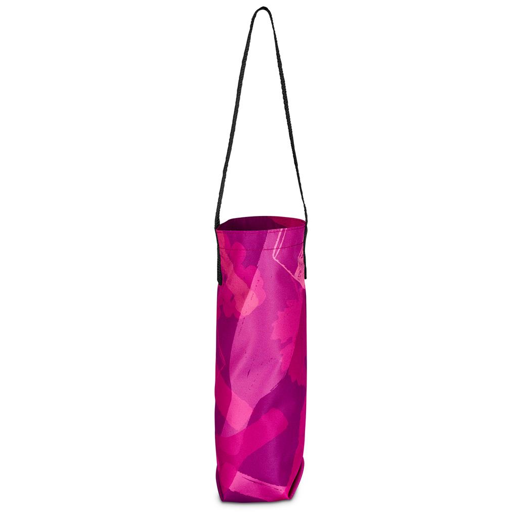 Pre-Production Sample Hoppla Cellaro Polyester Wine Bottle Gift Bag - Image 3
