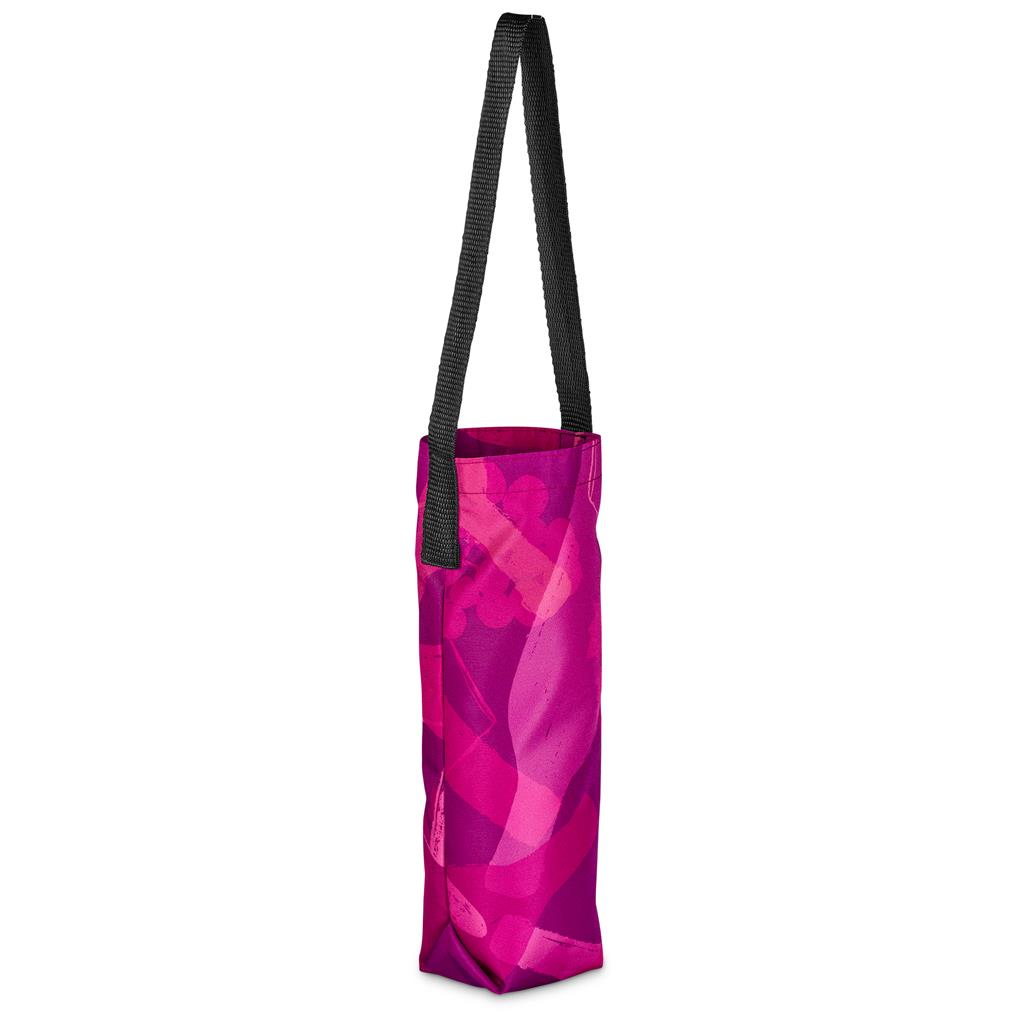Pre-Production Sample Hoppla Cellaro Polyester Wine Bottle Gift Bag - Image 5