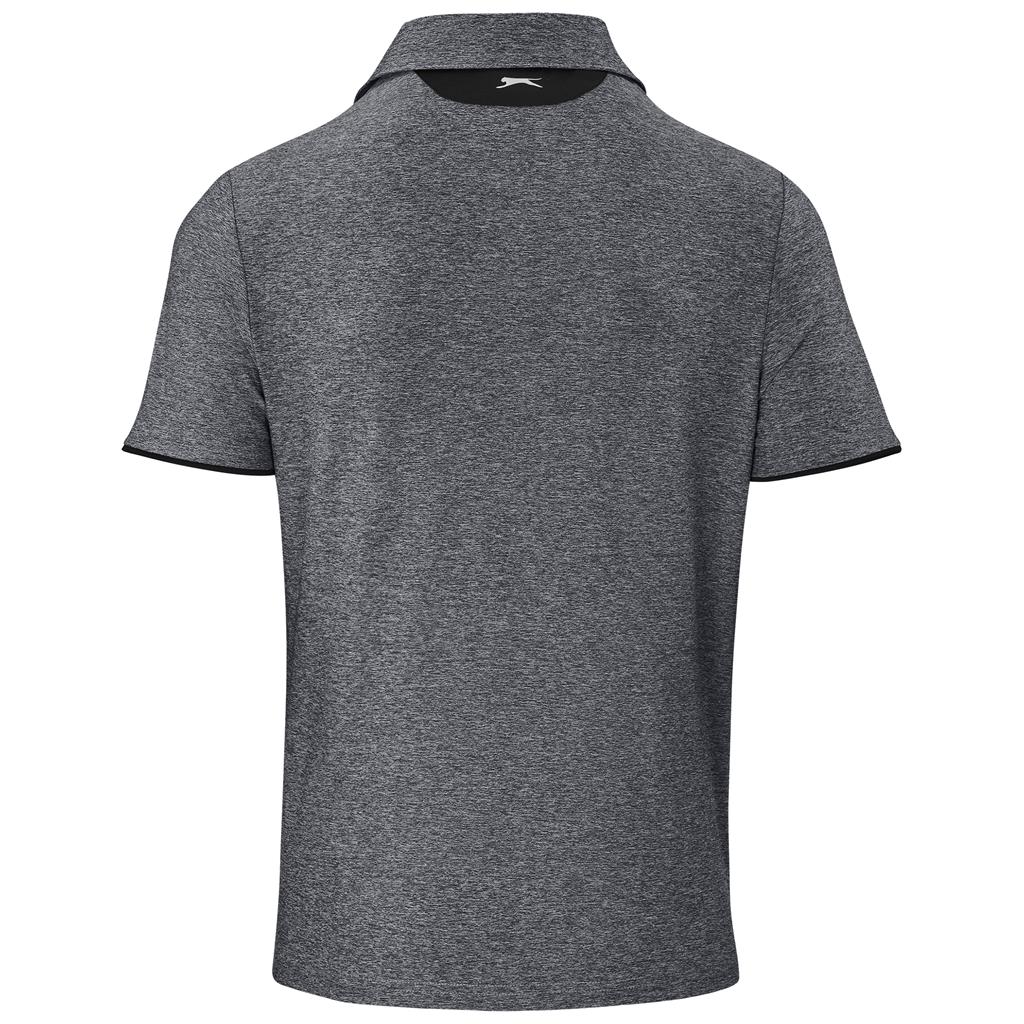 Mens Cypress Golf Shirt - Charcoal - Image 3