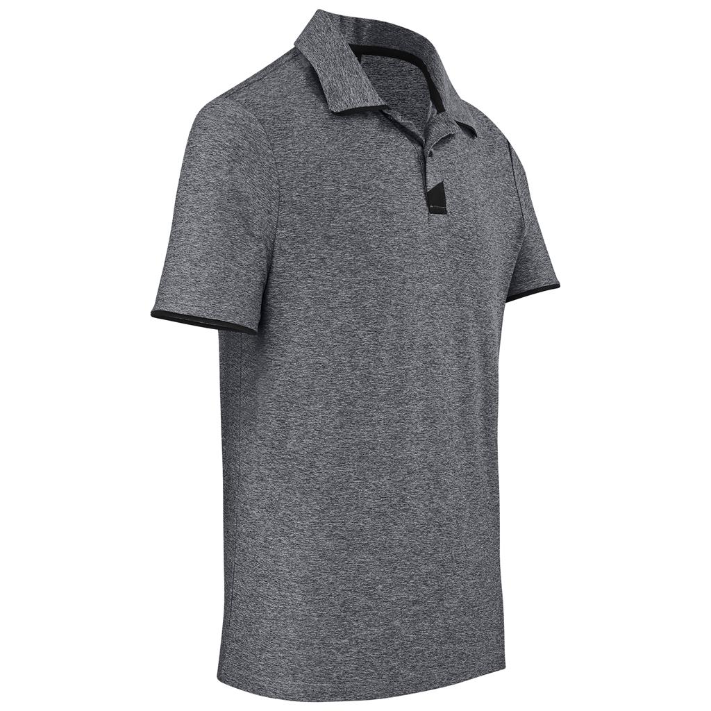 Mens Cypress Golf Shirt - Charcoal - Image 2