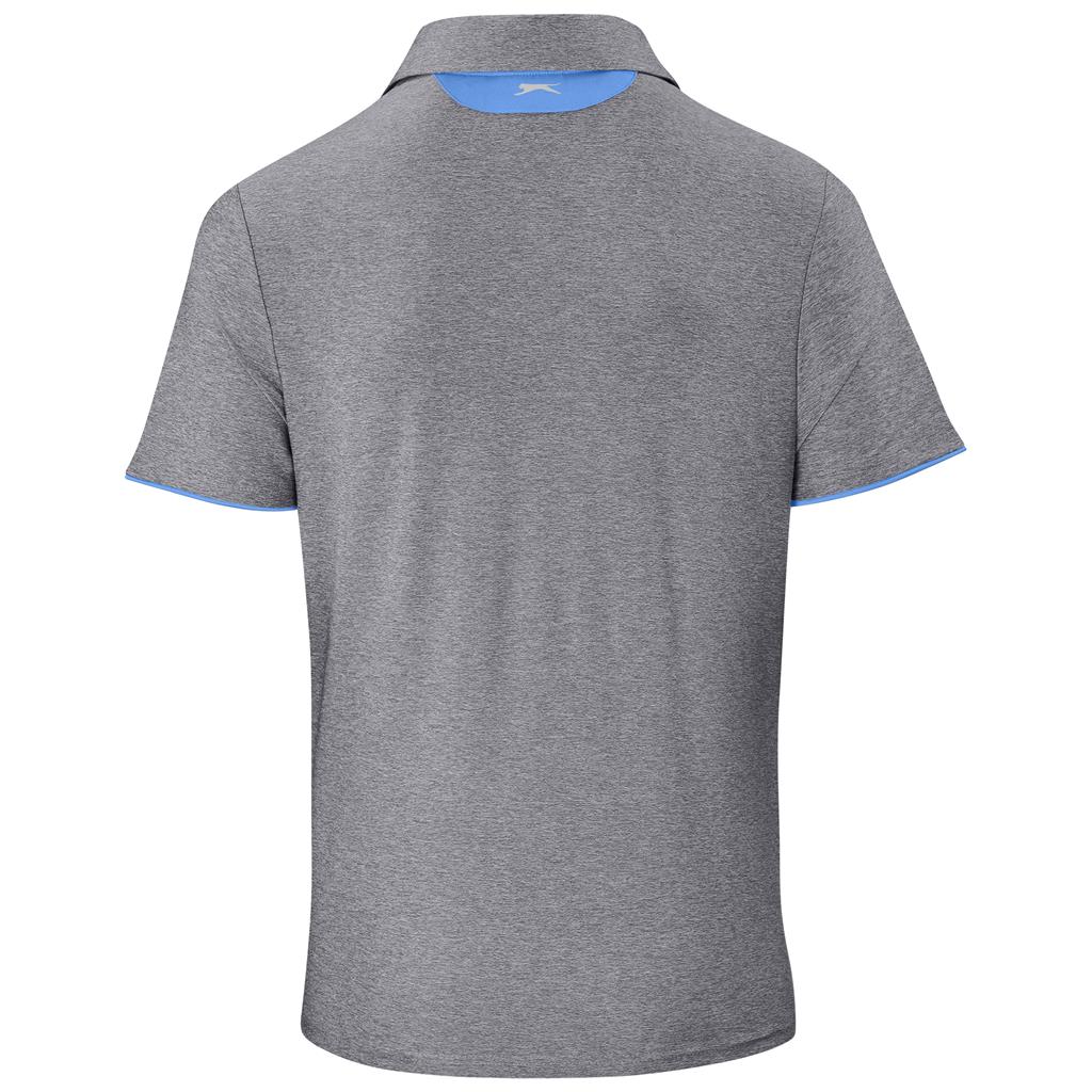 Mens Cypress Golf Shirt - Grey - Image 5