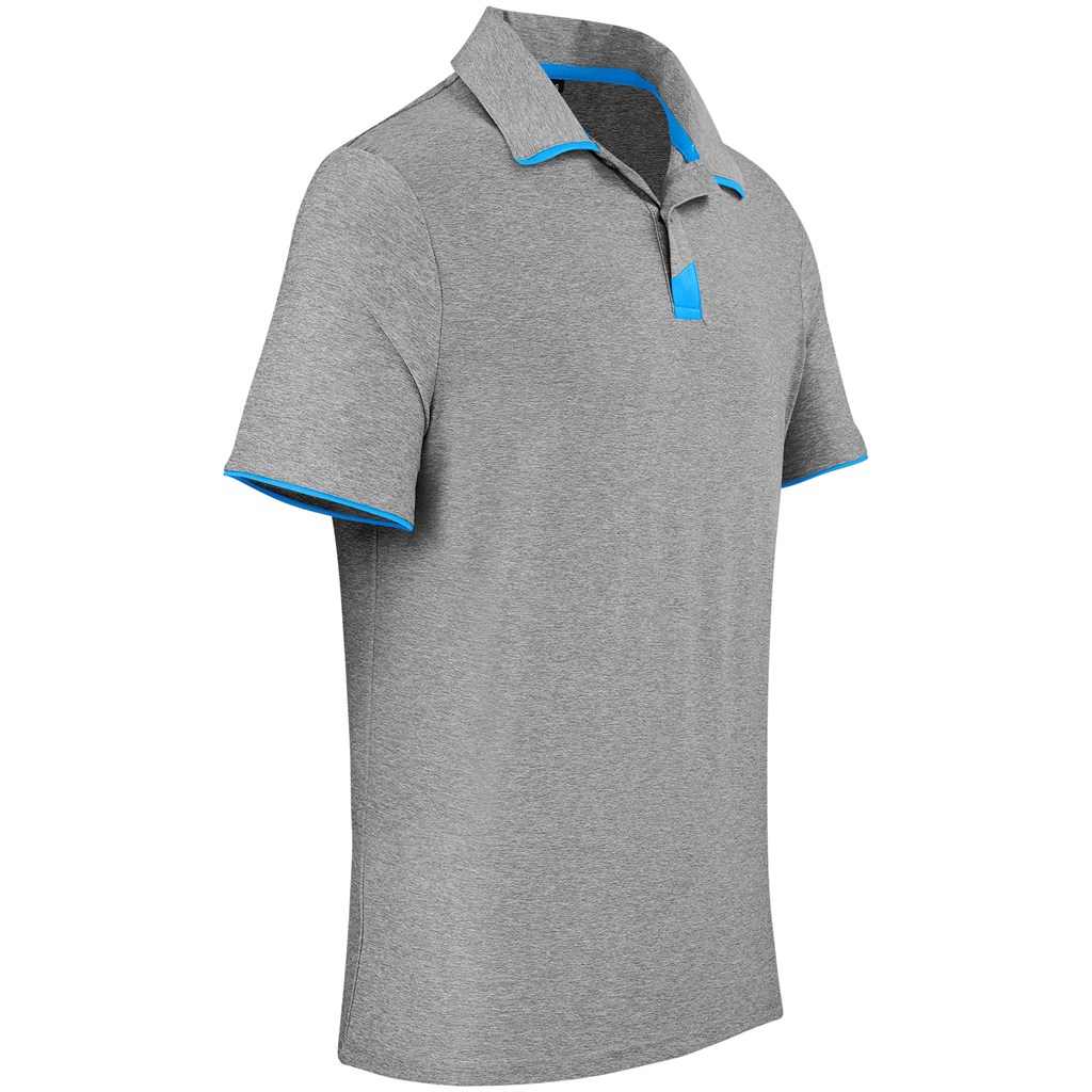 Mens Cypress Golf Shirt - Grey - Image 2