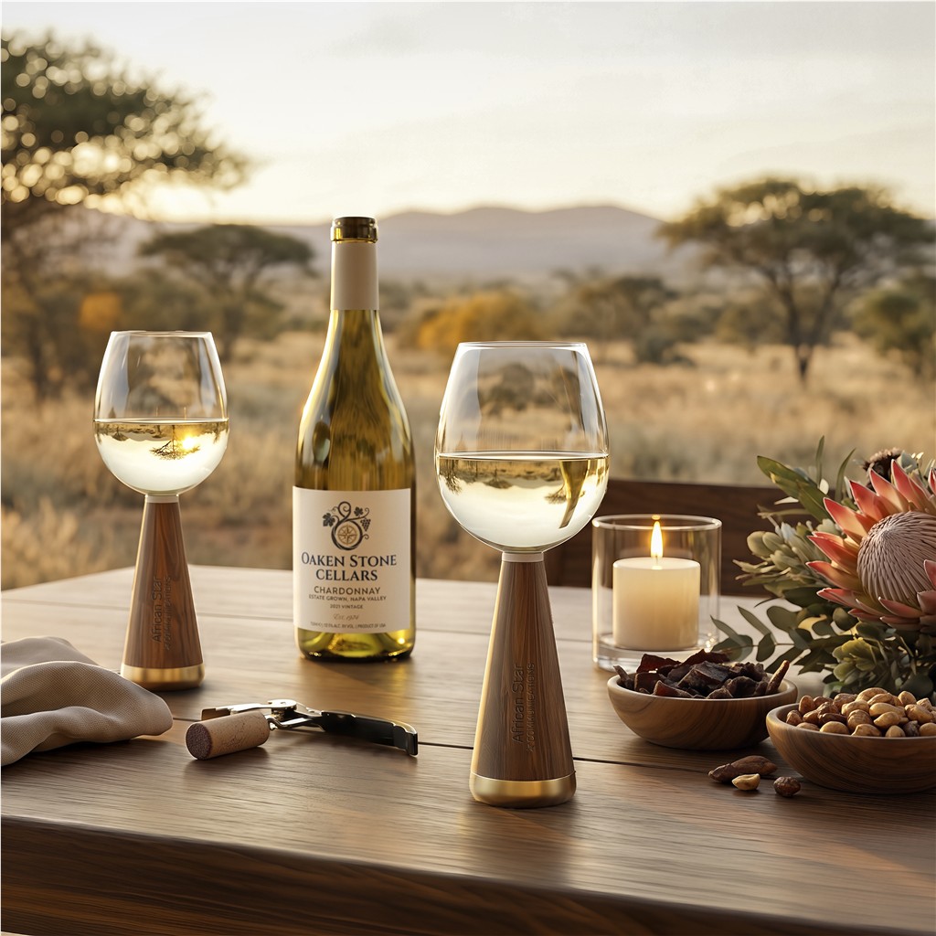 Andy Cartwright Afrique Wine Glass Set - Image 6