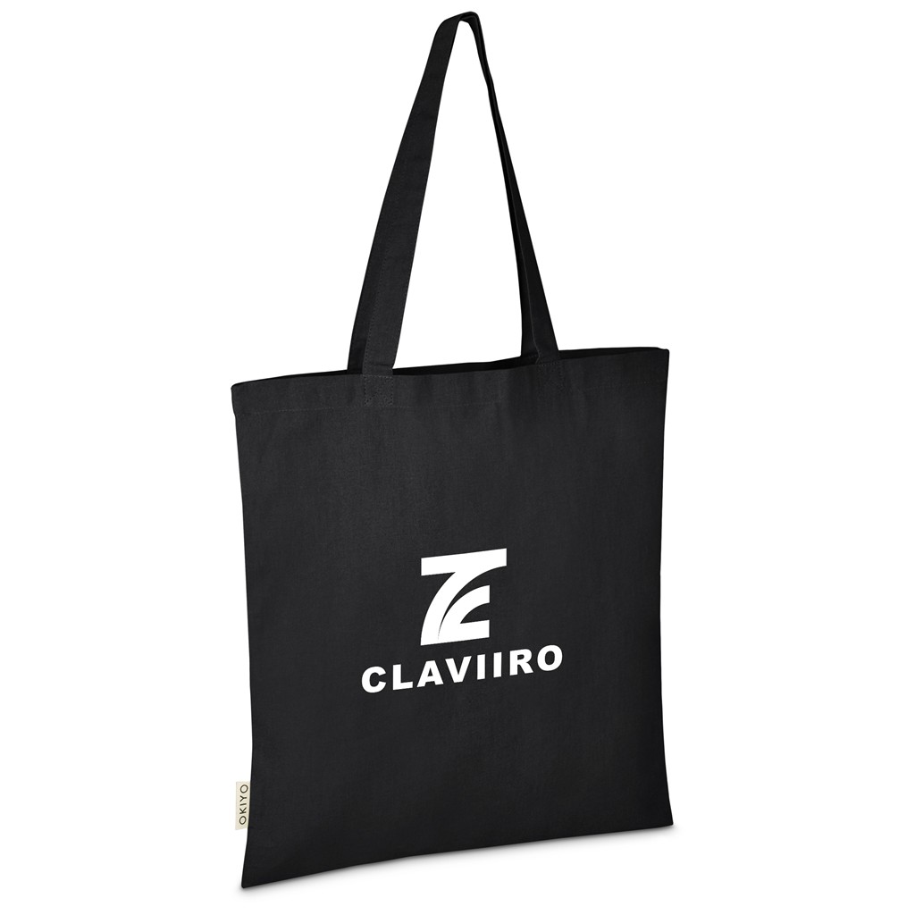 Okiyo Minho Recycled Coloured Cotton Shopper - Image 5