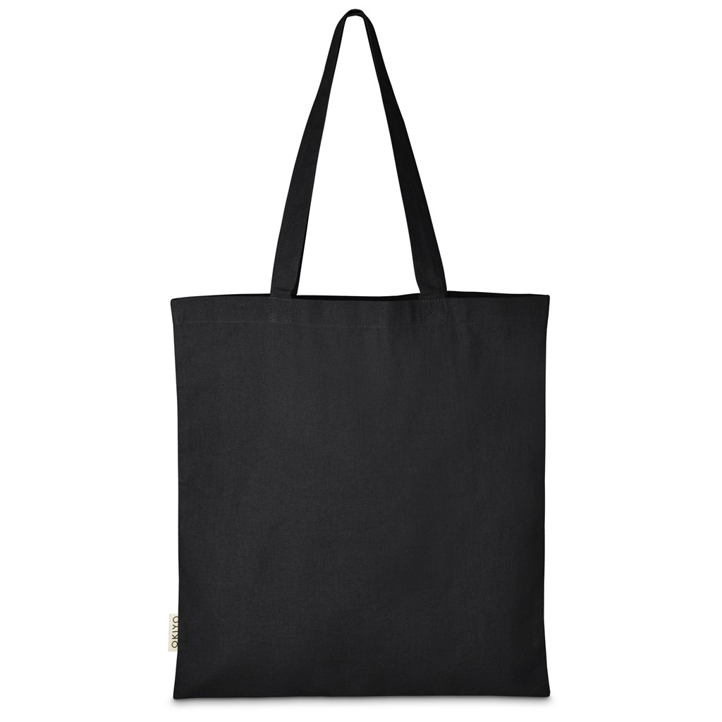 Okiyo Minho Recycled Coloured Cotton Shopper - Image 4