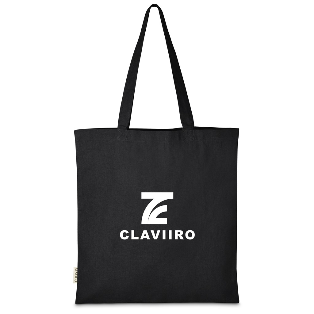 Okiyo Minho Recycled Coloured Cotton Shopper - Image 3