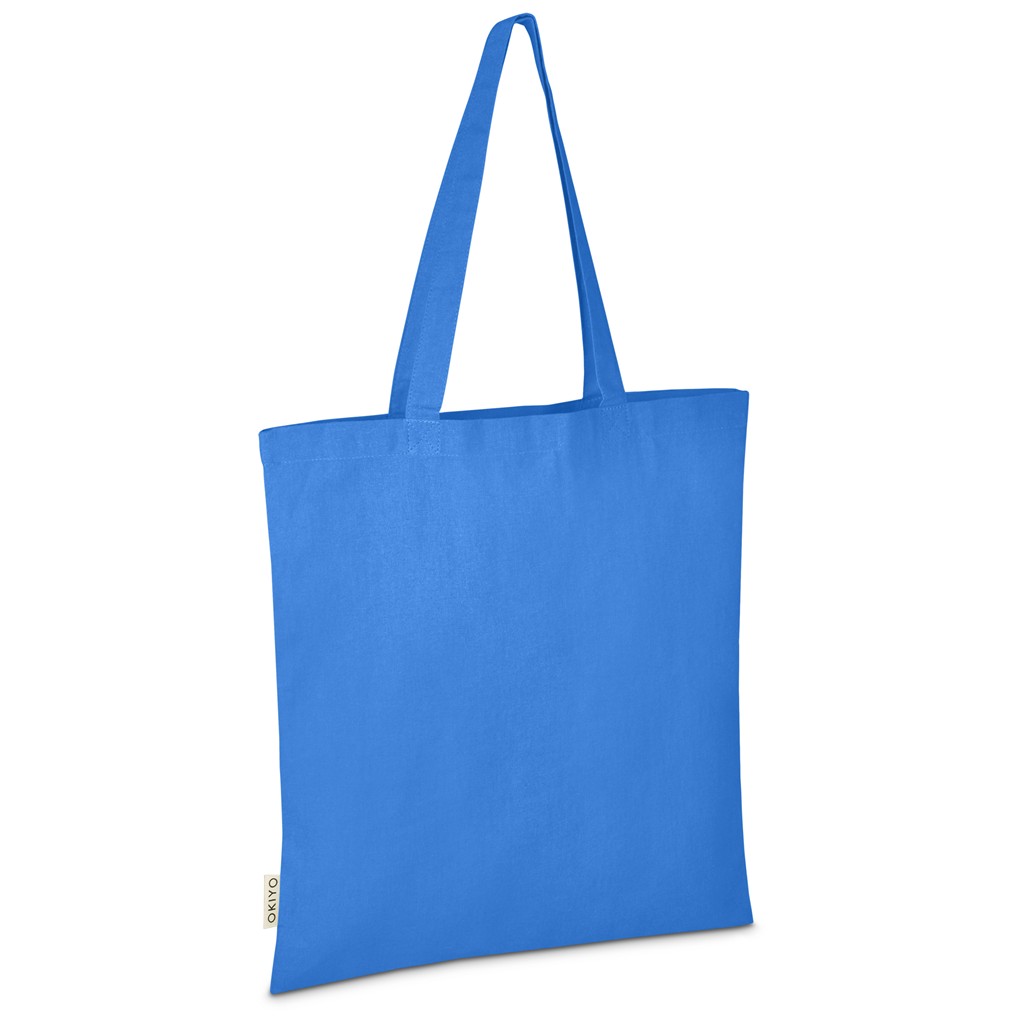 Okiyo Minho Recycled Coloured Cotton Shopper - Image 9