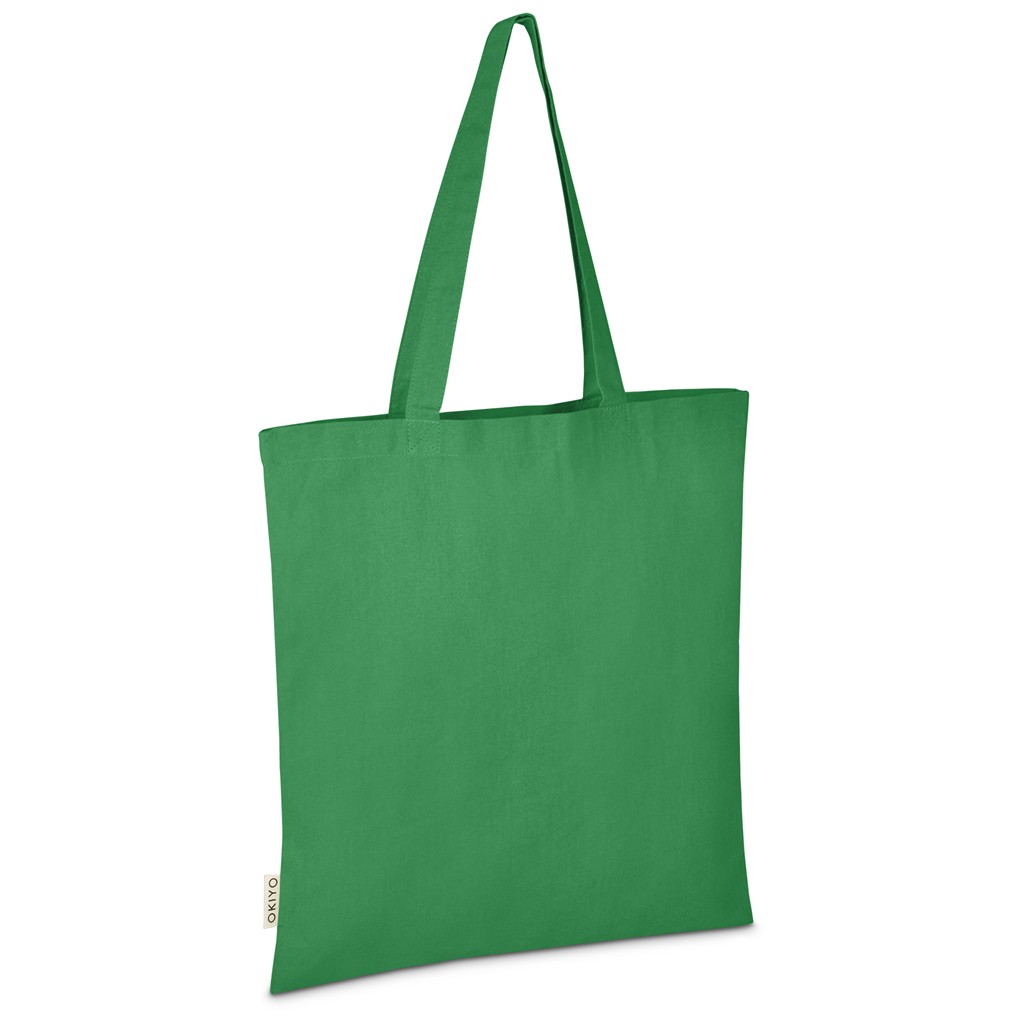 Okiyo Minho Recycled Coloured Cotton Shopper - Image 14
