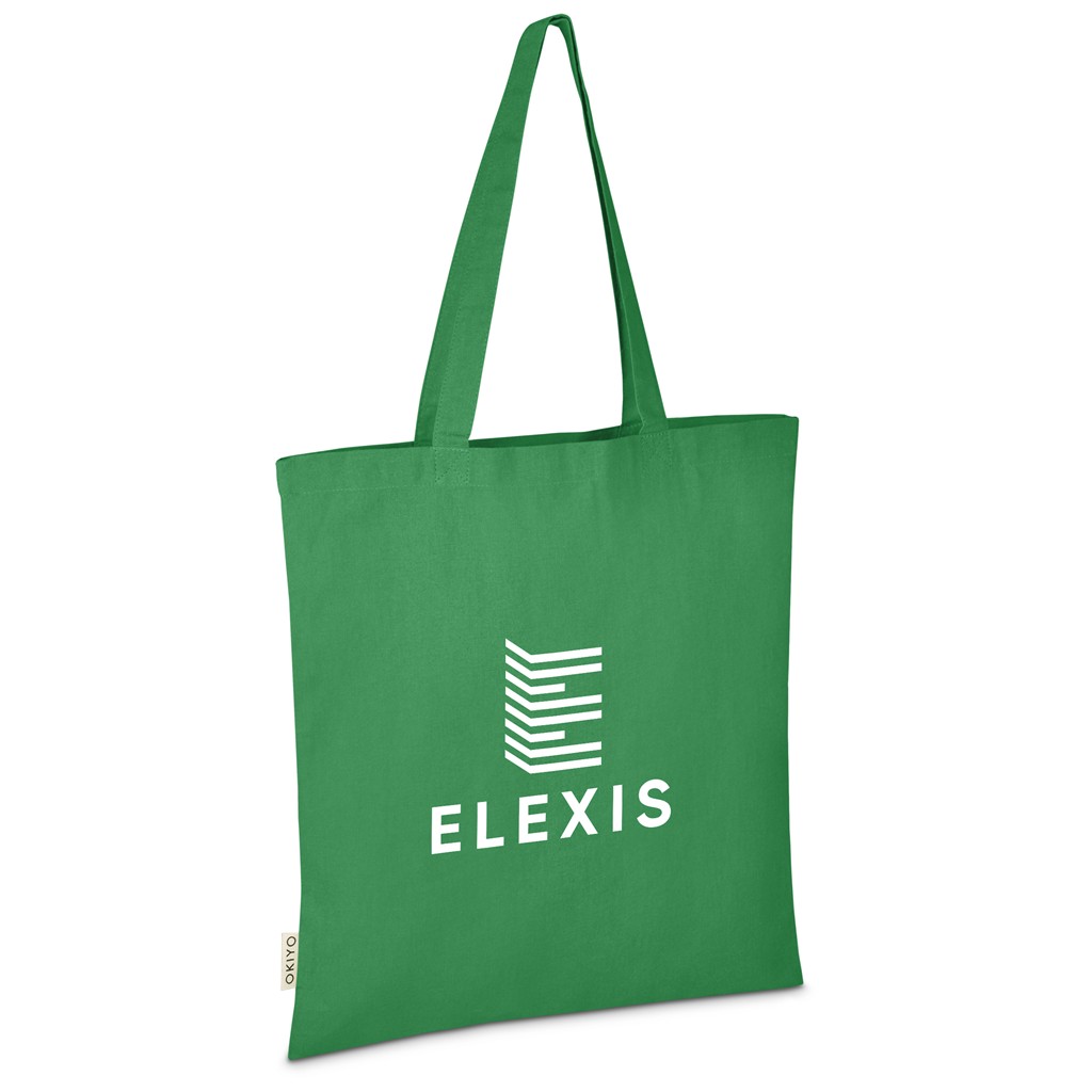 Okiyo Minho Recycled Coloured Cotton Shopper - Image 13