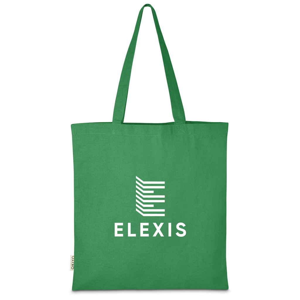 Okiyo Minho Recycled Coloured Cotton Shopper - Image 11