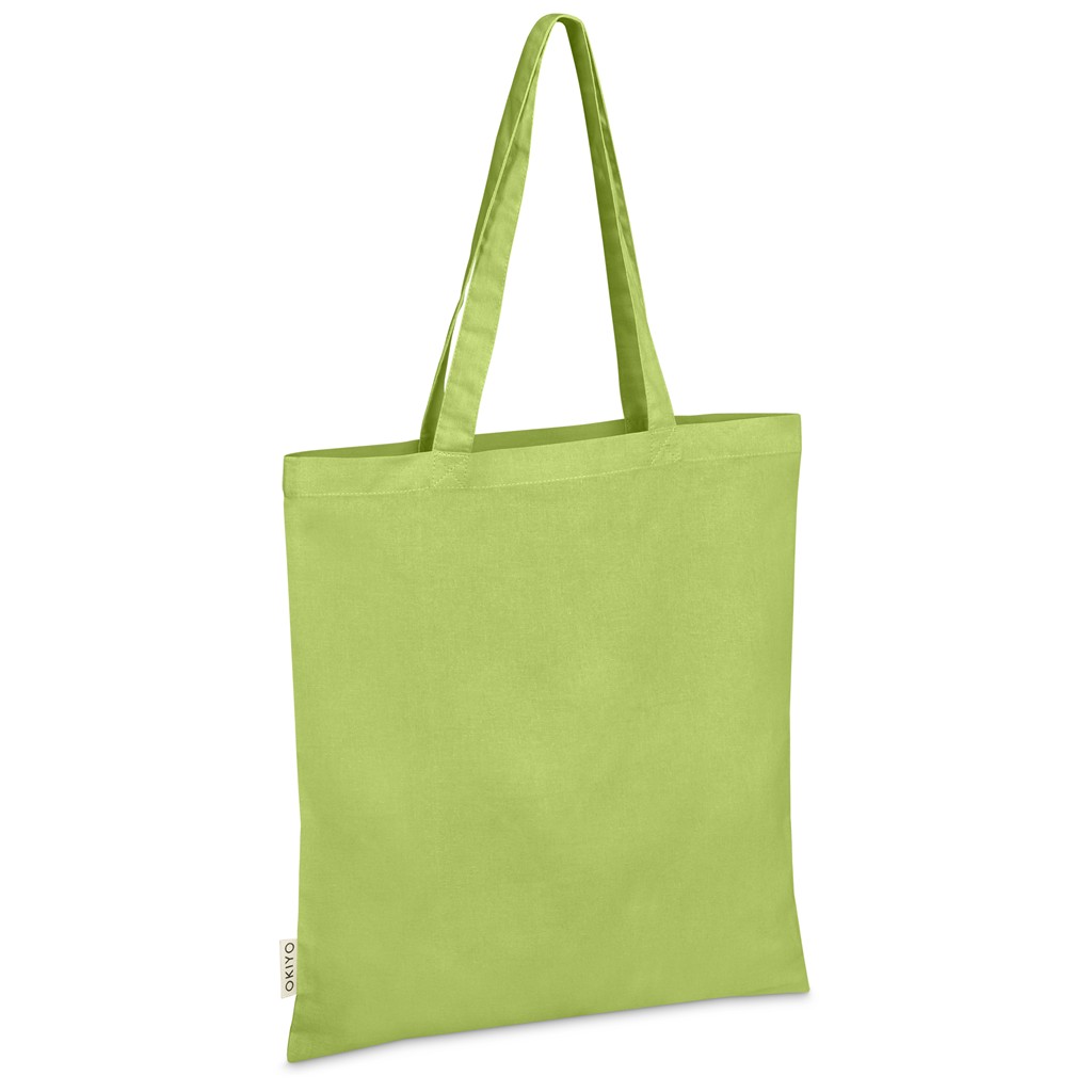 Okiyo Minho Recycled Coloured Cotton Shopper - Image 16