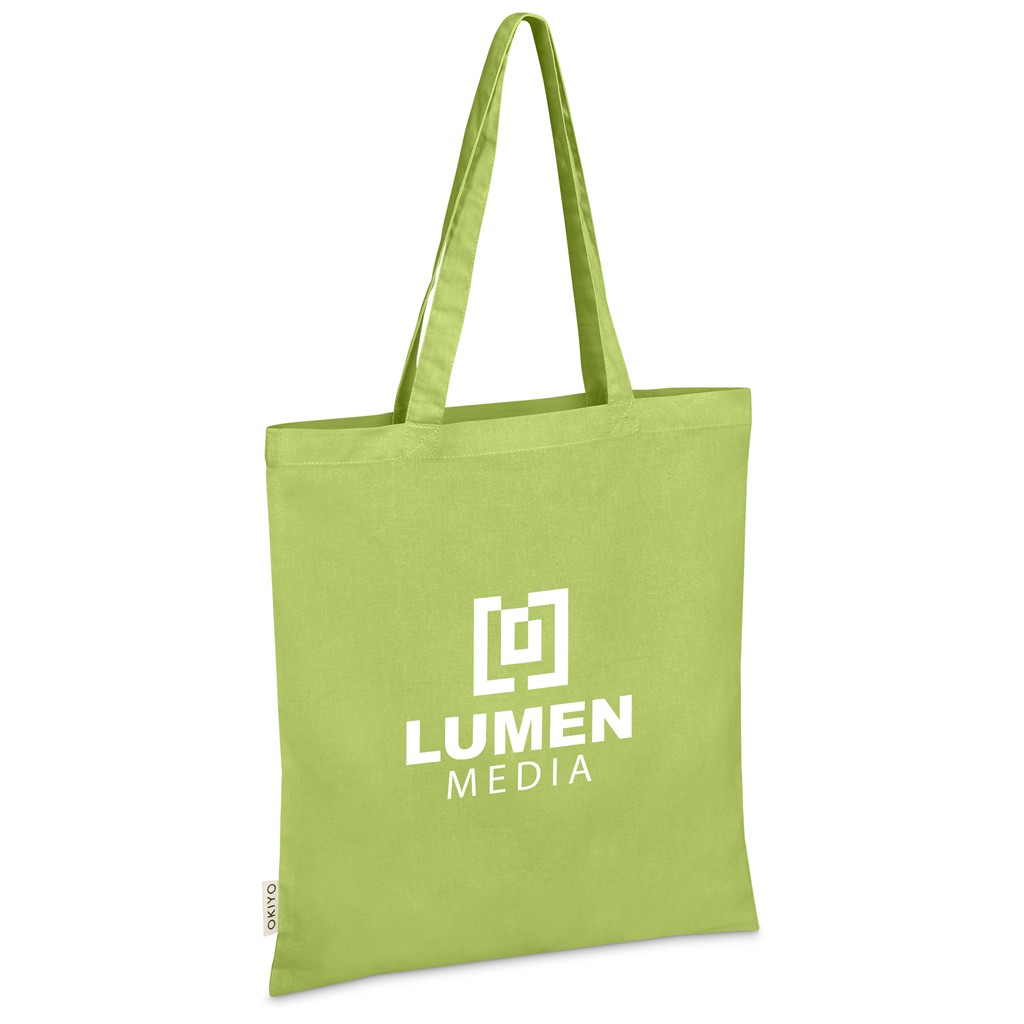 Okiyo Minho Recycled Coloured Cotton Shopper - Image 18