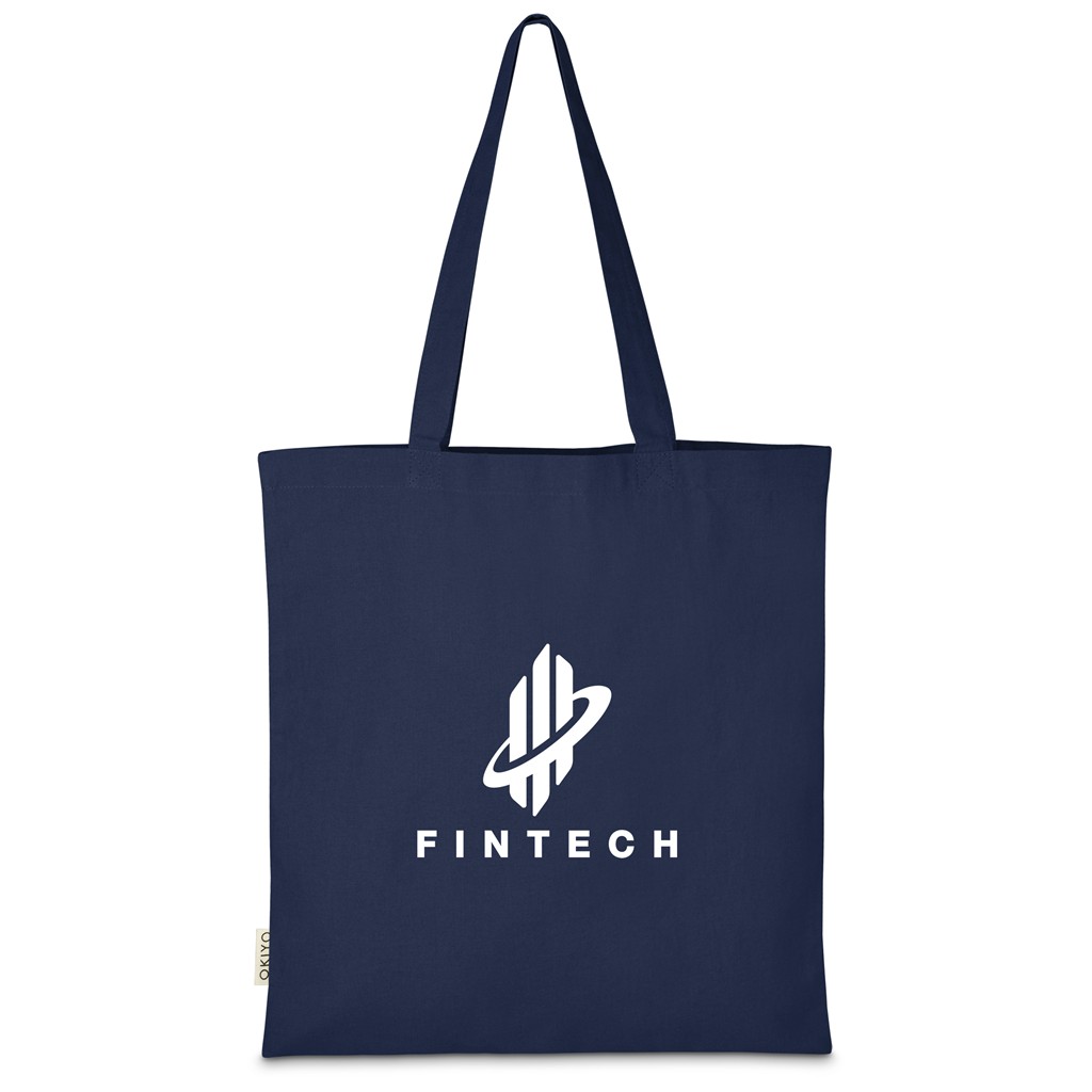 Okiyo Minho Recycled Coloured Cotton Shopper - Image 19
