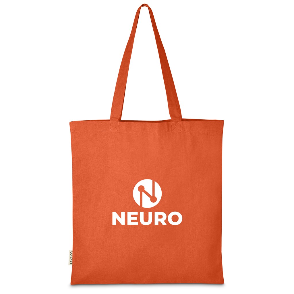 Okiyo Minho Recycled Coloured Cotton Shopper - Image 23