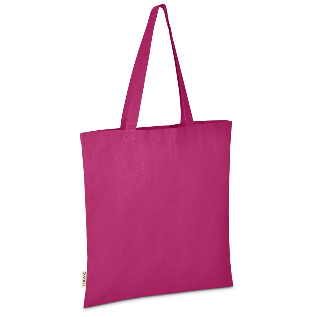 Okiyo Minho Recycled Coloured Cotton Shopper - Image 28