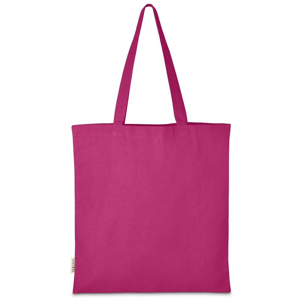 Okiyo Minho Recycled Coloured Cotton Shopper - Image 30