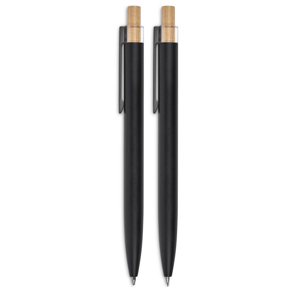 Okiyo Mimotu Ball Pen &Amp; Pencil Set - Black - Image 7