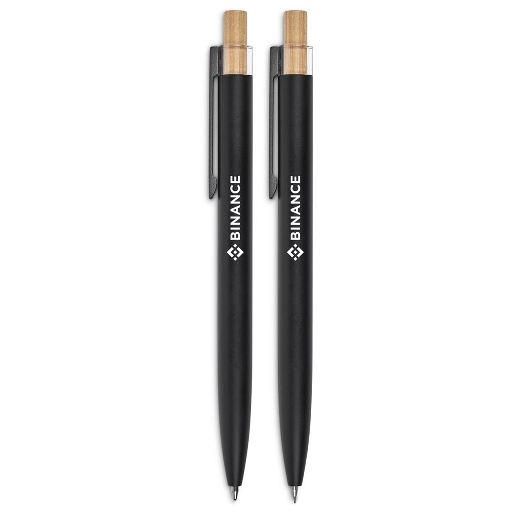 Okiyo Mimotu Ball Pen &Amp; Pencil Set - Black - Image 12