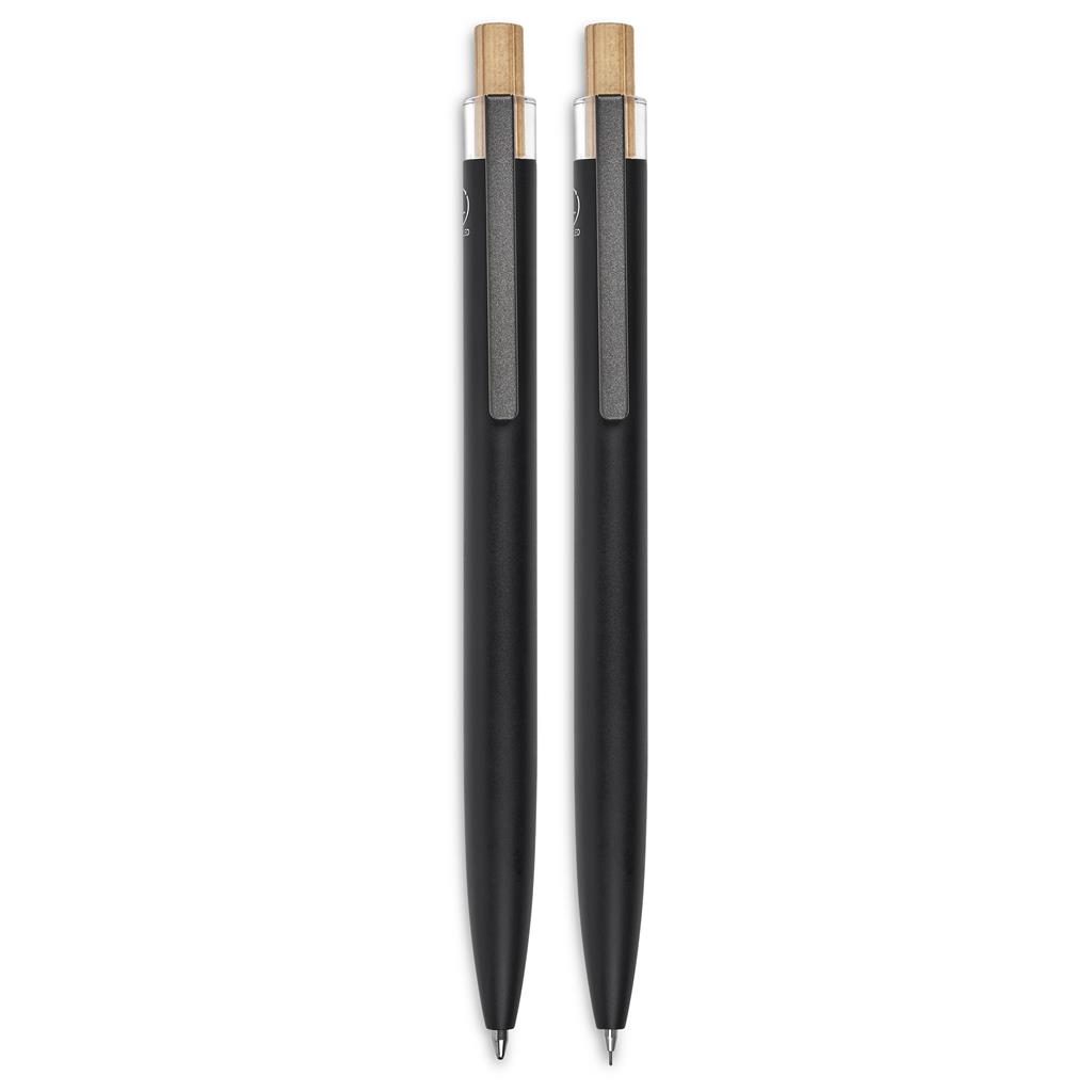 Okiyo Mimotu Ball Pen &Amp; Pencil Set - Black - Image 6