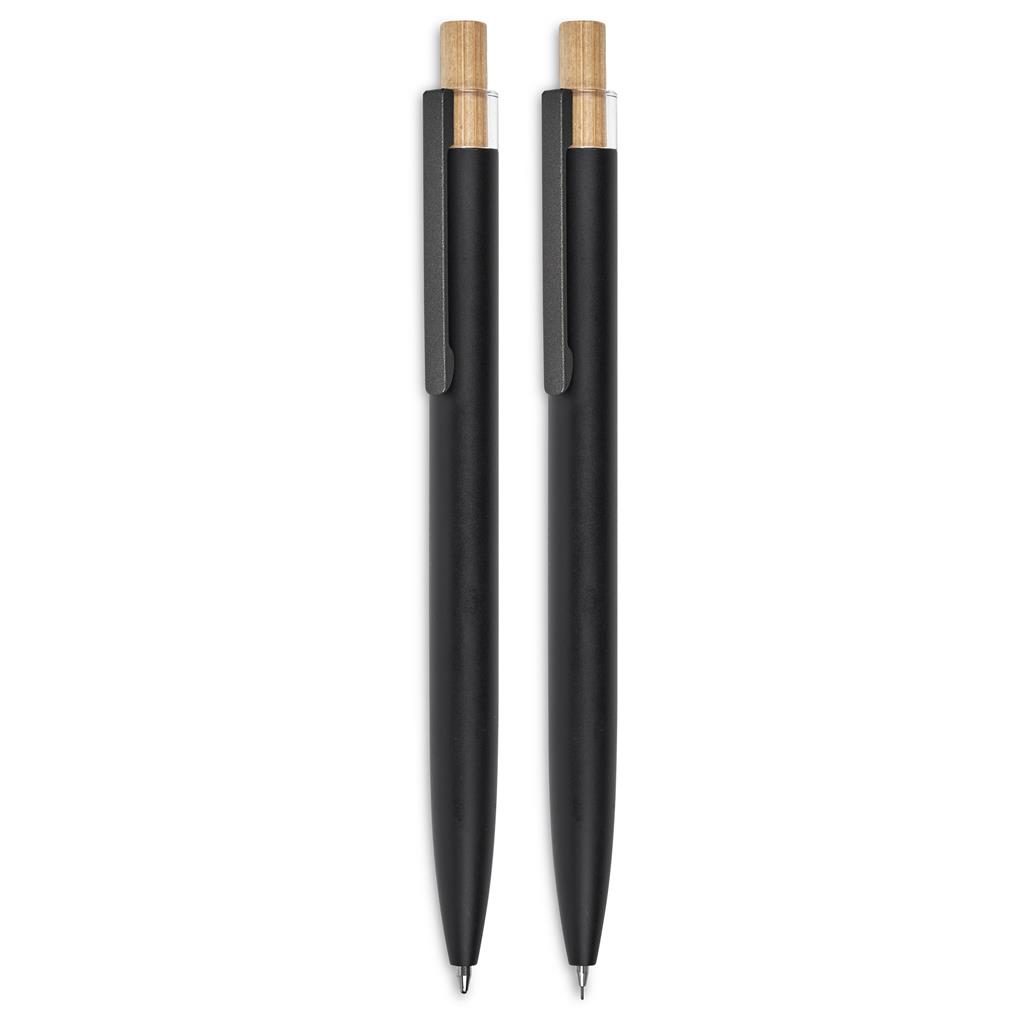 Okiyo Mimotu Ball Pen &Amp; Pencil Set - Black - Image 10