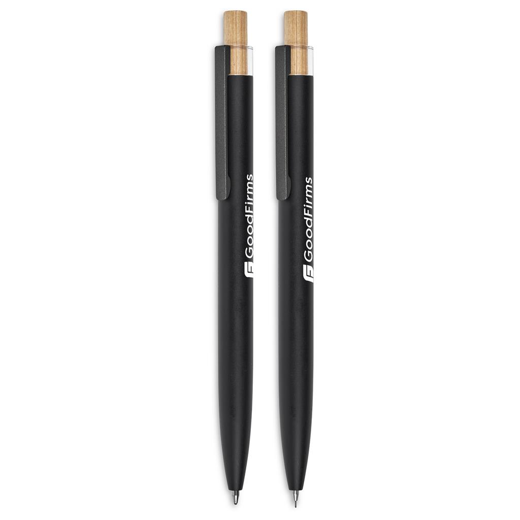 Okiyo Mimotu Ball Pen &Amp; Pencil Set - Black - Image 9