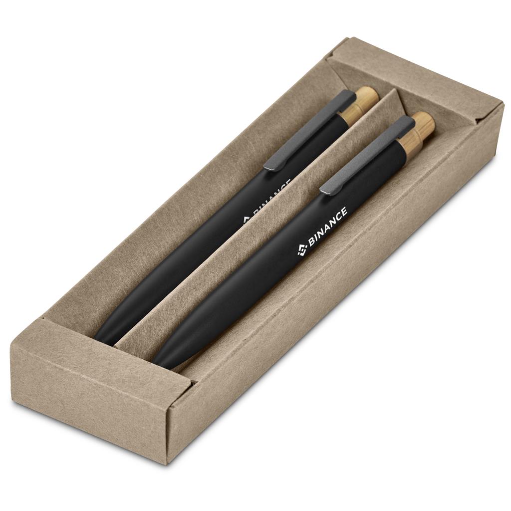 Okiyo Mimotu Ball Pen &Amp; Pencil Set - Black - Image 11
