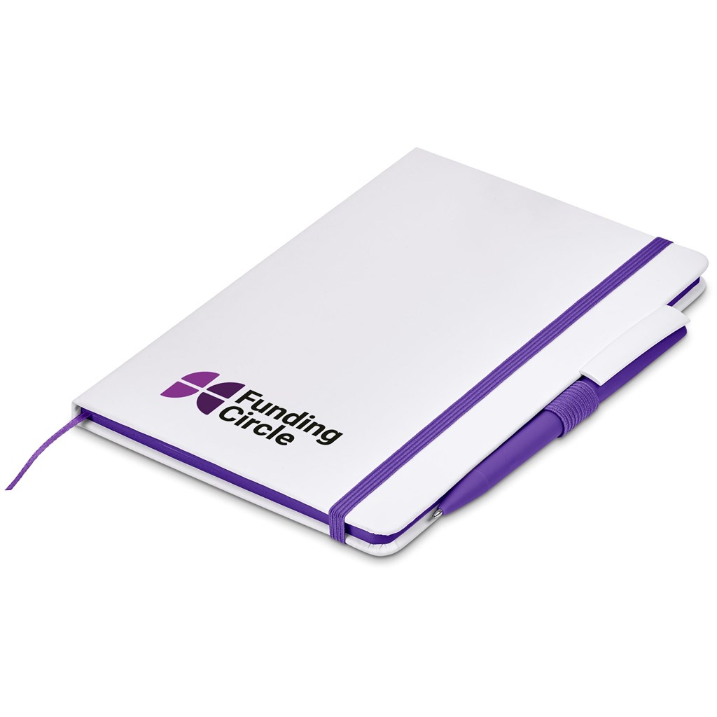 Altitude Tundra A5 Hard Cover Notebook - Purple - Image 5