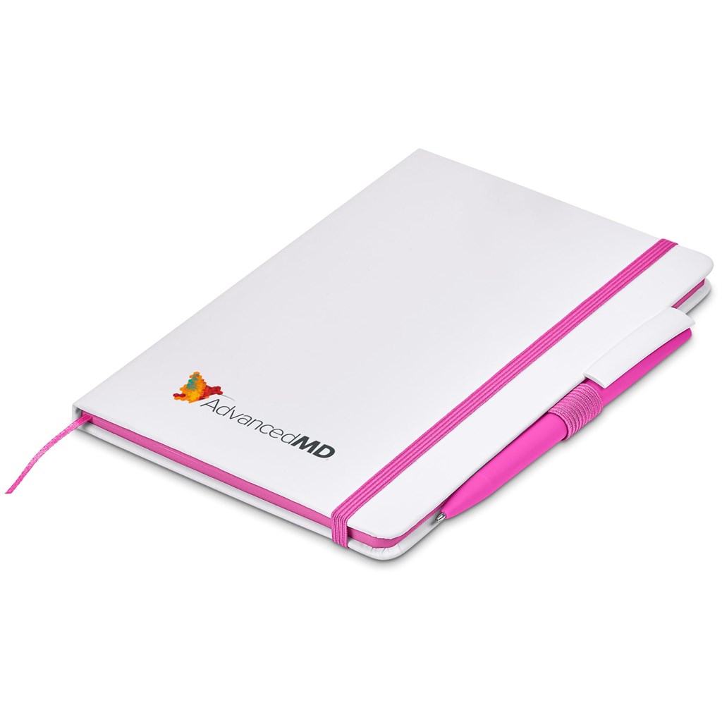 Altitude Tundra A5 Hard Cover Notebook - Pink - Image 4